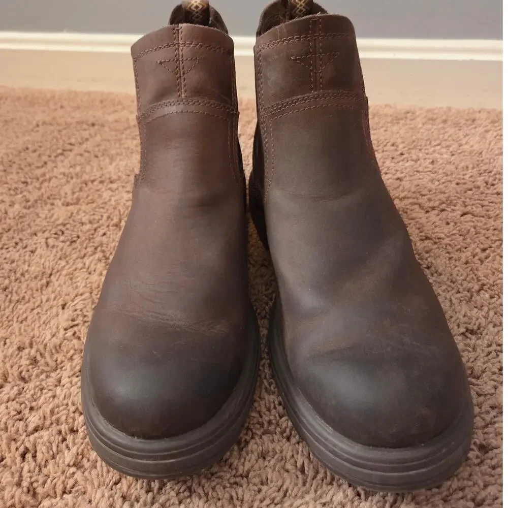 UGG Baltimore Chelsea boot mens brown leather ankle slip on 10